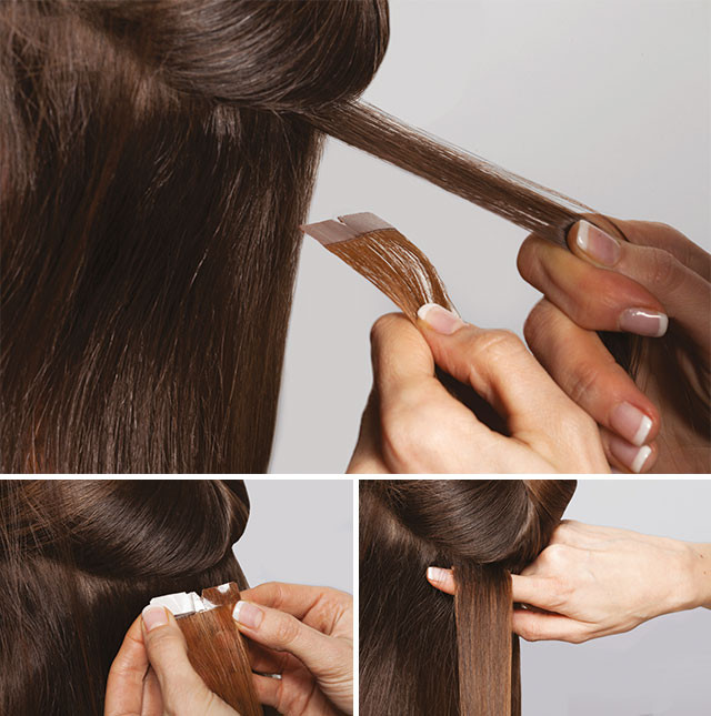 tape in hair extensions course london